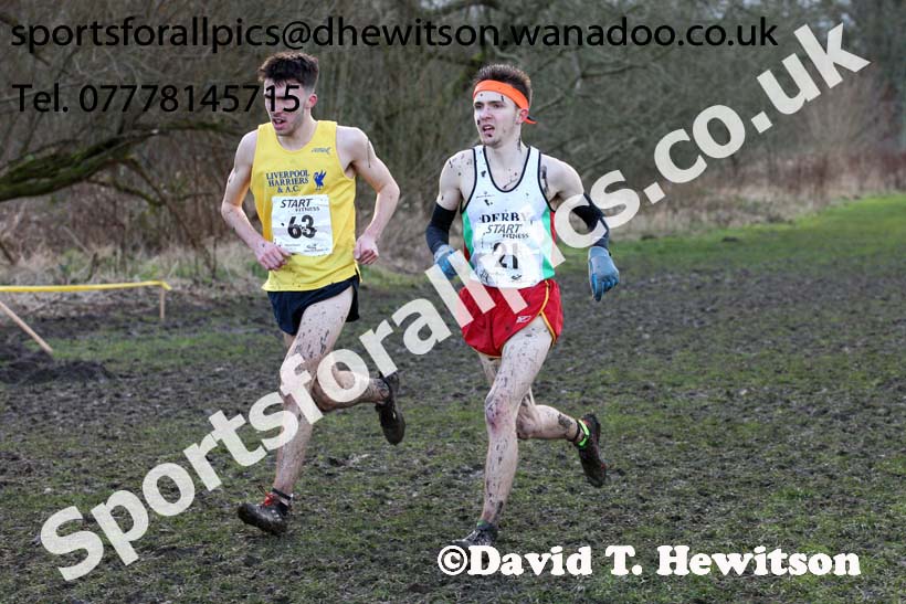 Mens under-20 Northern Cross Country Champs., Witton Park, Blackburn. Photo: David T. Hewitson/Sports for All Pics
